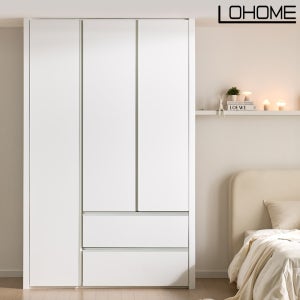 로홈 에센 서랍형옷장 1200 에센1000 붙박이장 작은방 아이방 학생 여닫이 원룸