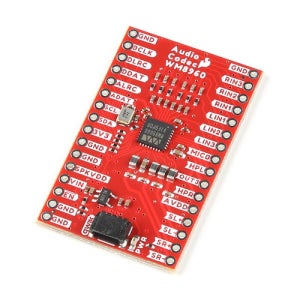 BOB-21250 SparkFun Audio Codec Breakout - WM8960 (Qwiic)