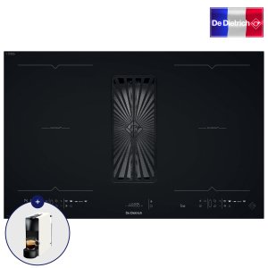 디트리쉬 후드일체형 인덕션 4구 2in1 블랙 전기레인지 DPI7888BH