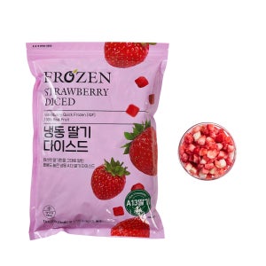 오트리 냉동 딸기 다이스 1kg