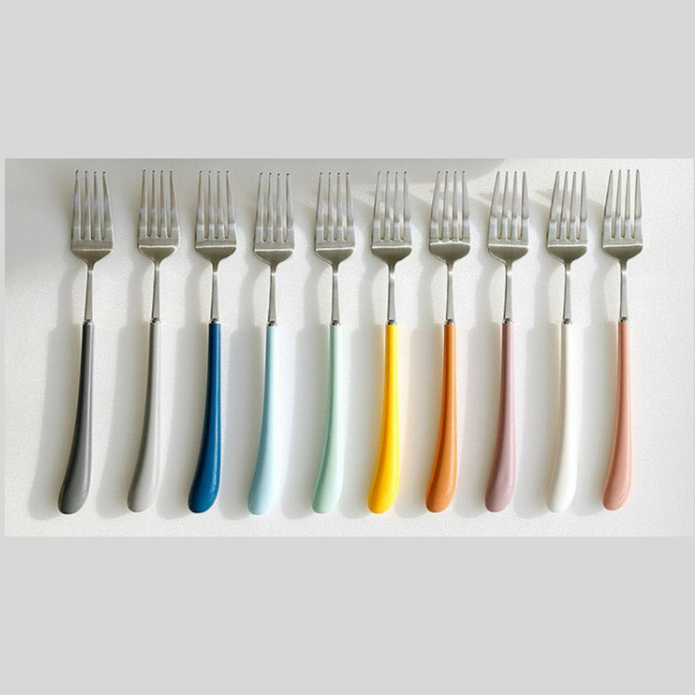 몽블랑 보겐 스완 커트러리 양식기 과일 디저트포크