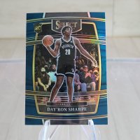 NBA 브루클린 네츠 데이런 샤프 루키 블루 프리즘 21-22 PANINI SELECT BASKETBALL