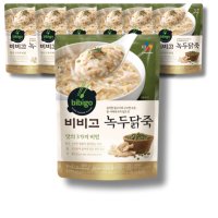 비비고 녹두닭죽 420g X 6개