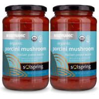 Dr. Mercola Solspring Biodynamic Porcini Mushroom 바이오다이나믹 버섯 이탈리아 파스타 소스 560g x2팩