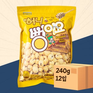 허니뻥이요240g12입 추억의간식 대용량과자
