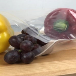 1+1 MB 알뜰 지퍼백 투명 비닐 일회용 신선백 18x20 25x30 30x35 50매