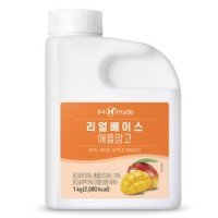 흥국 맘스 애플망고 에이드 베이스 농축액 1kg