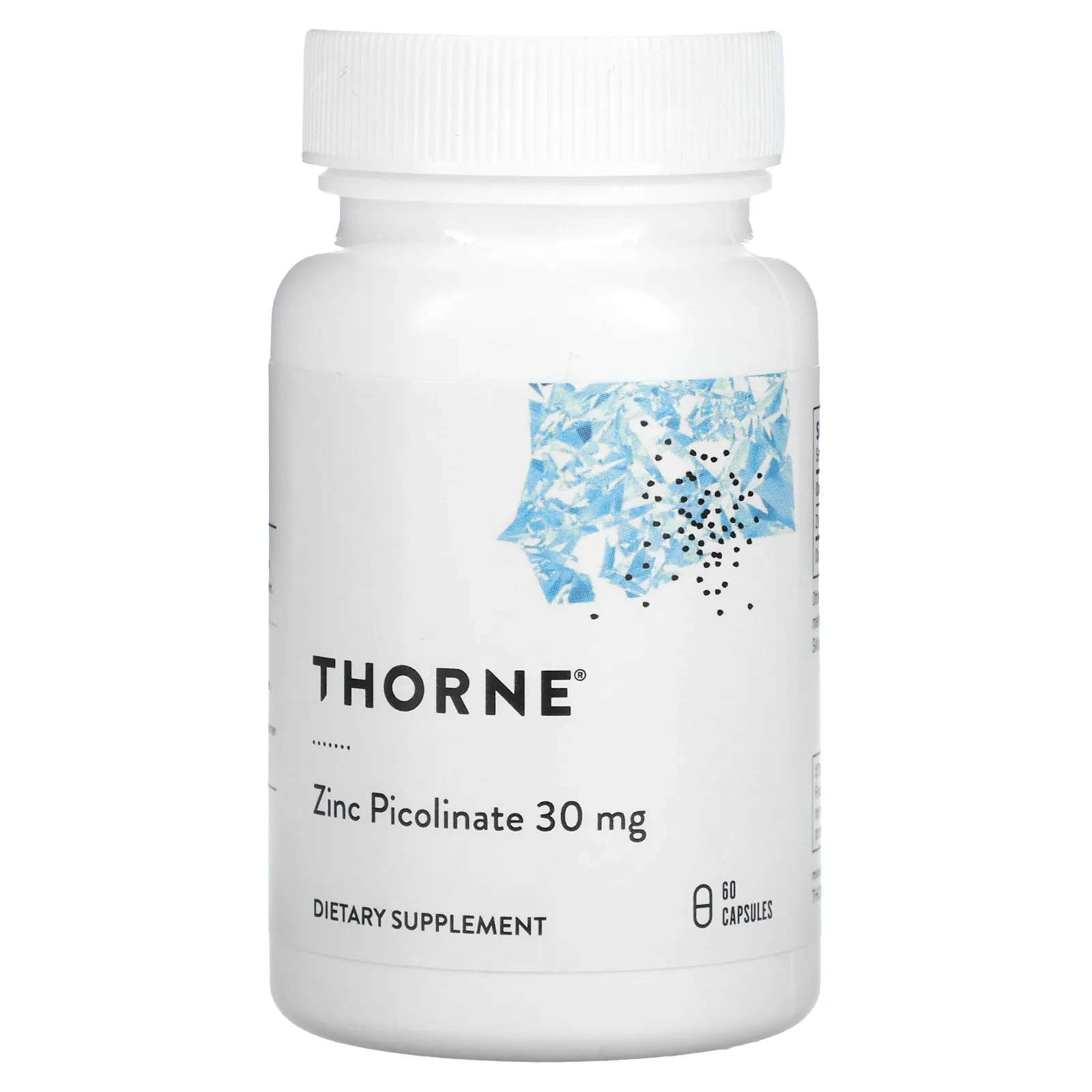 Thorne Zinc 아연 <b>징크 피콜리네이트 30mg</b> 60캡슐