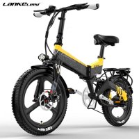 LANKELEISI G650 500w 전기 자전거 접는 Ebike 48V 14.5Ah 리튬 배터리 알루미늄 합금 프레임 20 Inch 7 속도 지방