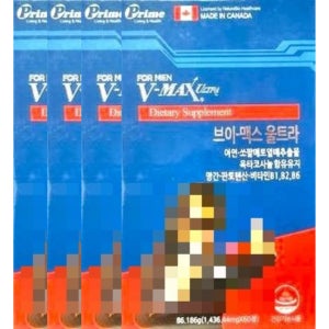 브이맥스 울트라 1436.44mg x 60정 x 4박스 4개월분