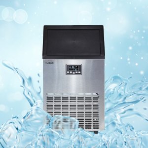 휴고스 업소용 제빙기 50kg 저소음 저진동 대용량 급속제빙 자동청소 카페 공부방 사무실 매장용 BIA-508BZ