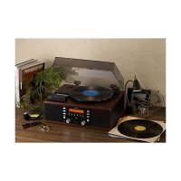 턴테이블/카세트 플레이어가 있는 TEAC LP-R520(WA) CD 레코더