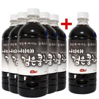 5+1 홍치마 대용량 국산 검은콩차 서리태 원액 쥐눈이 약콩 물 액상 950ml 다홍치마