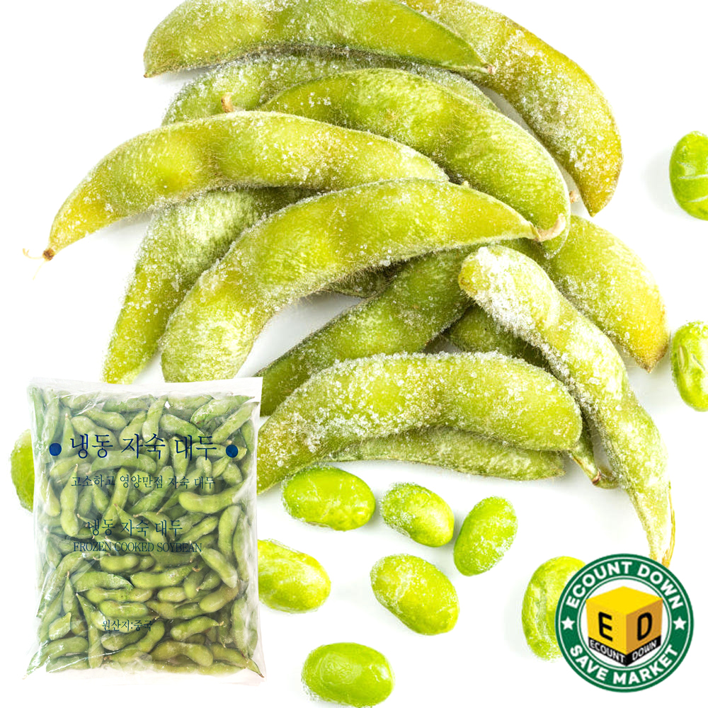 냉동 자숙 <b>대두</b>콩 450g 풋콩 완두콩 에다마메