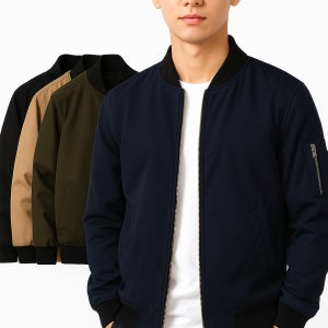 남자 봄 블루종 항공 점퍼 외투 잠바 간절기 아우터