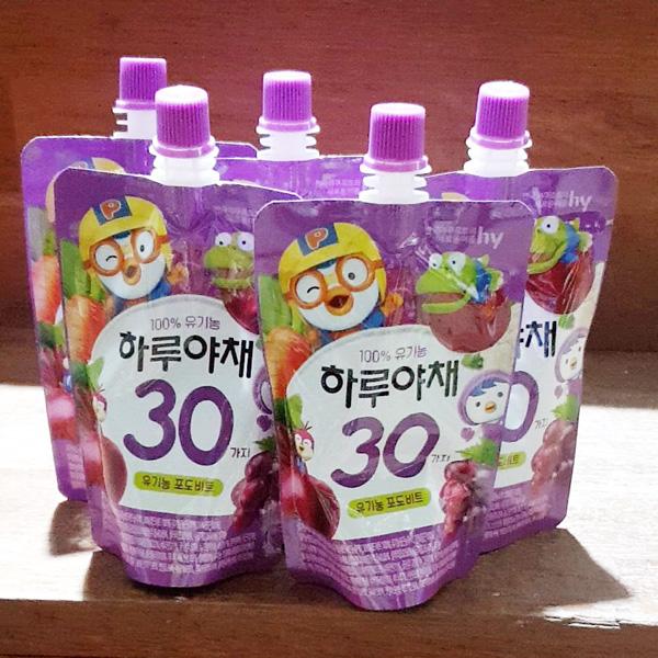 한국야쿠르트 한국야구르트 하루야채 타요 110ml x 5개  아이스팩 포장