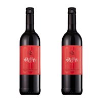 톰슨 앤 스캇 Noughty 루즈 무알콜 레드 와인 750ml 2개 Rouge