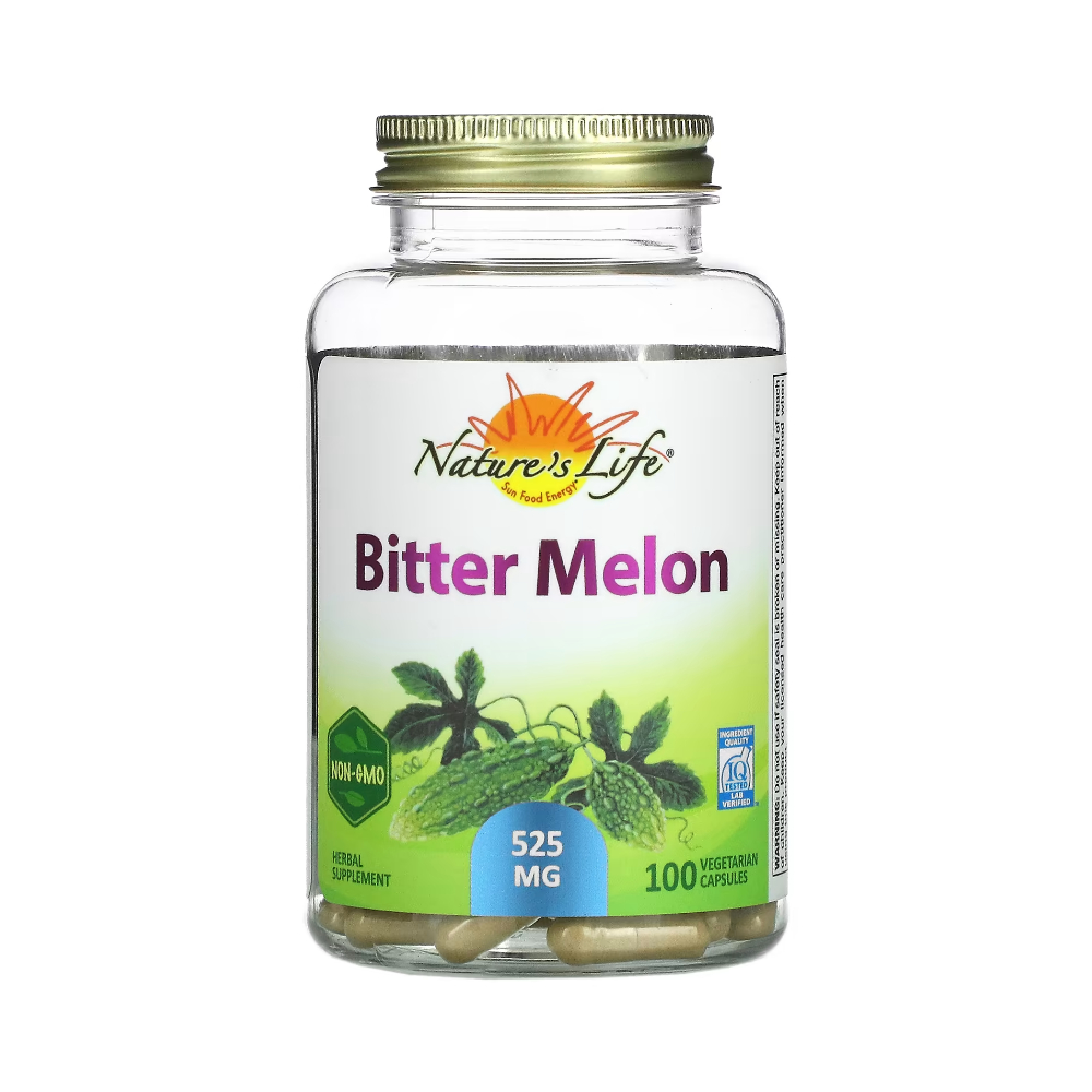 Nature’s <b>Herbs</b> 비터 멜론 525mg 식물성 캡슐 100정