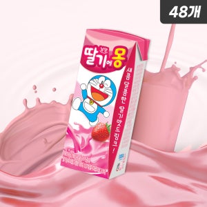 남양 딸기에몽 190ml, 48개