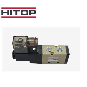 KCC KS320S-3D DIN커넥터 AC220V 5포트 솔레노이드 밸브 솔밸브 호환 제품 HITOP HVP2120A22L 바로 교체 사용하세요