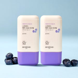 [스킨푸드/2개] 베리 수분 선크림 SPF50+ PA++++