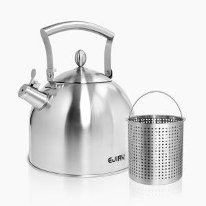 에지리 스텐 인덕션 휘슬주전자 6L, 1개