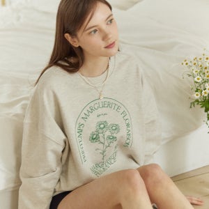 [아워호프] 마가렛 스웨트셔츠 - 오트밀