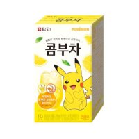 담터 포켓몬 피카츄 콤부차 레몬 5g x 10개입 +투명포켓몬코스터 1개 랜덤증정