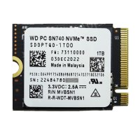 SN740 SSD 1T 2230 NVMe WD m2 스팀덱 노트북 미니 PC umpc