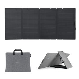 에코플로우 태양광 패널 400w 솔라 태양열 파워뱅크 배터리 고속 충전 solar 캠핑카