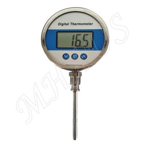 MDTG100/400L PT3/8 SUS316 휴대용 설치용 BLL 바이메탈 디지털 밧데리 온도계 BLT MDTG-100.