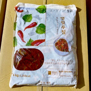 반찬단지 양념깻잎무침 4kg