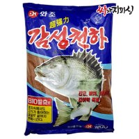 와조 감성천하 1.9kg 감성돔 낚시 밑밥 집어제 습식 파우더 카고 원투 갯바위 낚시