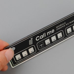 신차선물 운전면허합격 선물 자동차 사무실 가게 번호판 연락처 알림판