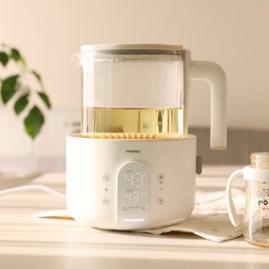 무아스 올데이 안심케어 온도조절 분유포트 전기포트 티포트 MKBF1