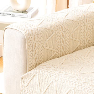 사계절용 퀼팅 누빔 쇼파패드 3인용 4인용 등받이패드