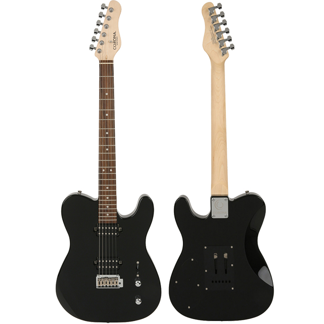 Corona 일렉기타 Corona Modern Standard T 블랙 Laurel 코로나 텔레캐스터