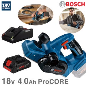 BOSCH 충전대패 18VLI-40 (18V Procore 4.0Ah) 무선 전동 목공대패