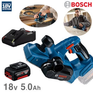BOSCH 충전대패 18VLI-50 (18V 5.0Ah) 무선 전동 목공대패
