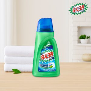 옥시크린 표백제 1.4L 1개 /산소계 액체 세탁세제 얼룩 찌든때제거 세탁보조제 드럼용 일반용 가루세제 파우더