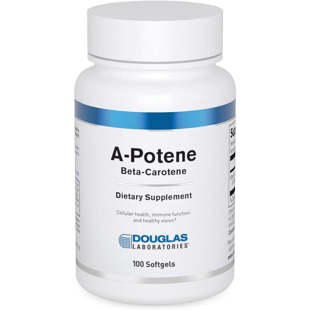 더글라스 연구소 A 포틴 <b>베타카로틴</b> 100소프트젤 Douglas <b>Laboratories</b> A Potene Beta Carotene