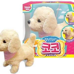 작동봉제 동물인형 움직이는 강아지 인형 장난꾸러기 코코 유아 돌아기 선물