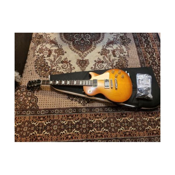 Gibson 깁슨 기타 레폴 60년대 트리뷰트 일렉트릭 허니 버스트 험버커 및 케이스 포함
