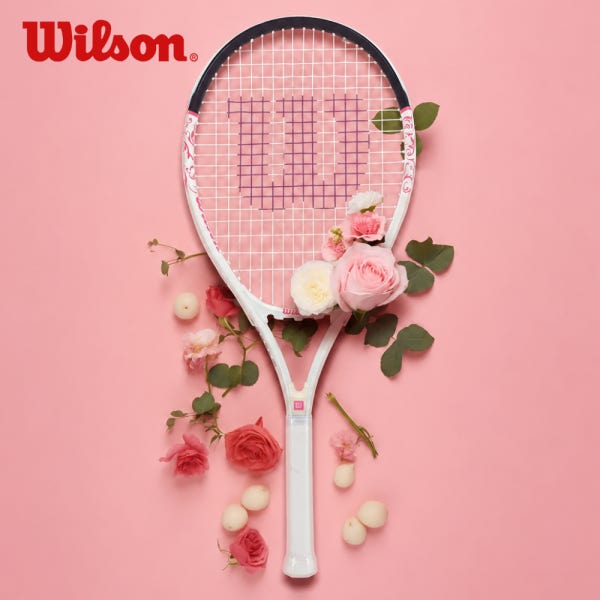 윌슨 테니스라켓 초보자 입문용 Wilson Hope 바이올렛