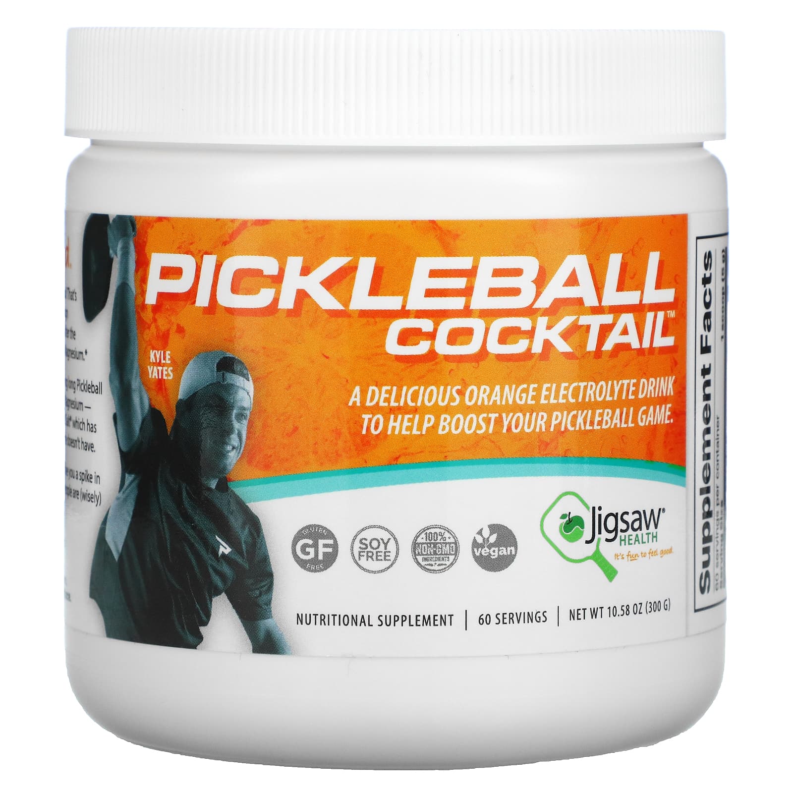 <b>Jigsaw Health</b> Pickleball Cocktail 파우더 오렌지 300g