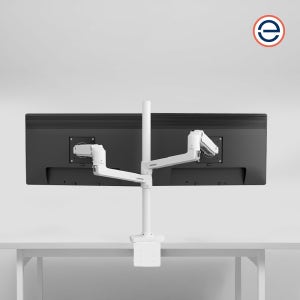 어고트론 LX 45-509-216 듀얼 모니터암 세로 수직 상하 폴타입 모니터거치대
