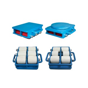 도비캐스터 6구 / 스페이스롤러 / 최대허용하중 12톤