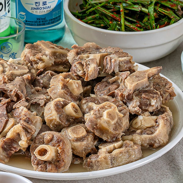 백년밥상 소꼬리찜 밀키트 소꼬리 수육 캠핑음식 요리