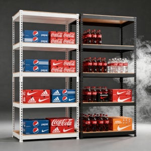 테무 스피드랙 철제선반 조립식 앵글 선반 베란