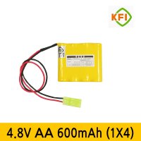 소방배터리 4.8V AA 600mAh(1x4) 비상전원 유도등 DIN3